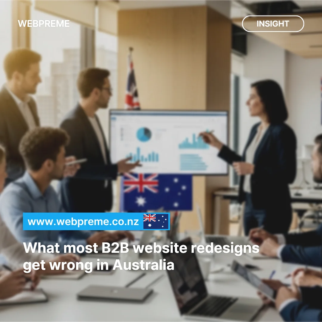 What Most B2B Website Redesigns Get Wrong in Australia