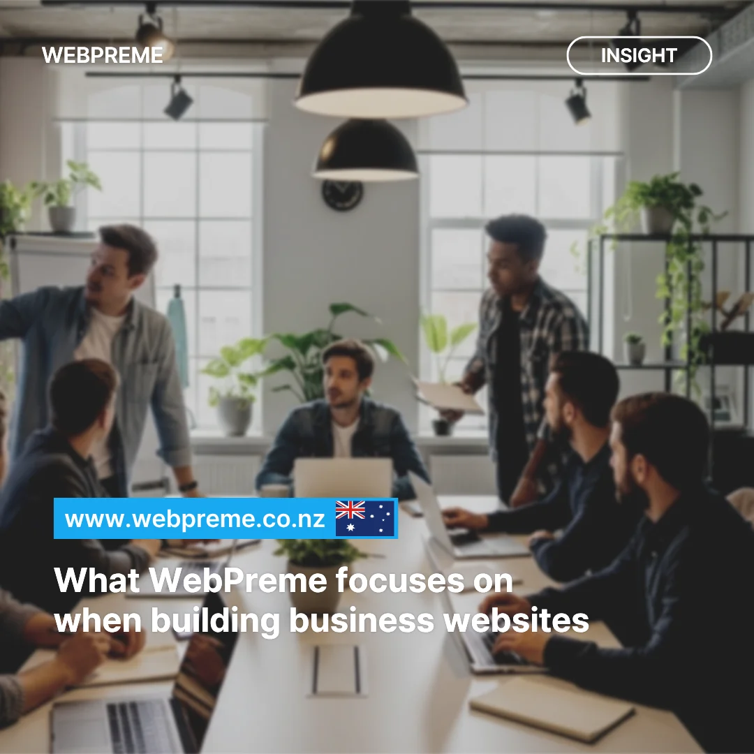 Three Things We Prioritise on Every Business Website Build