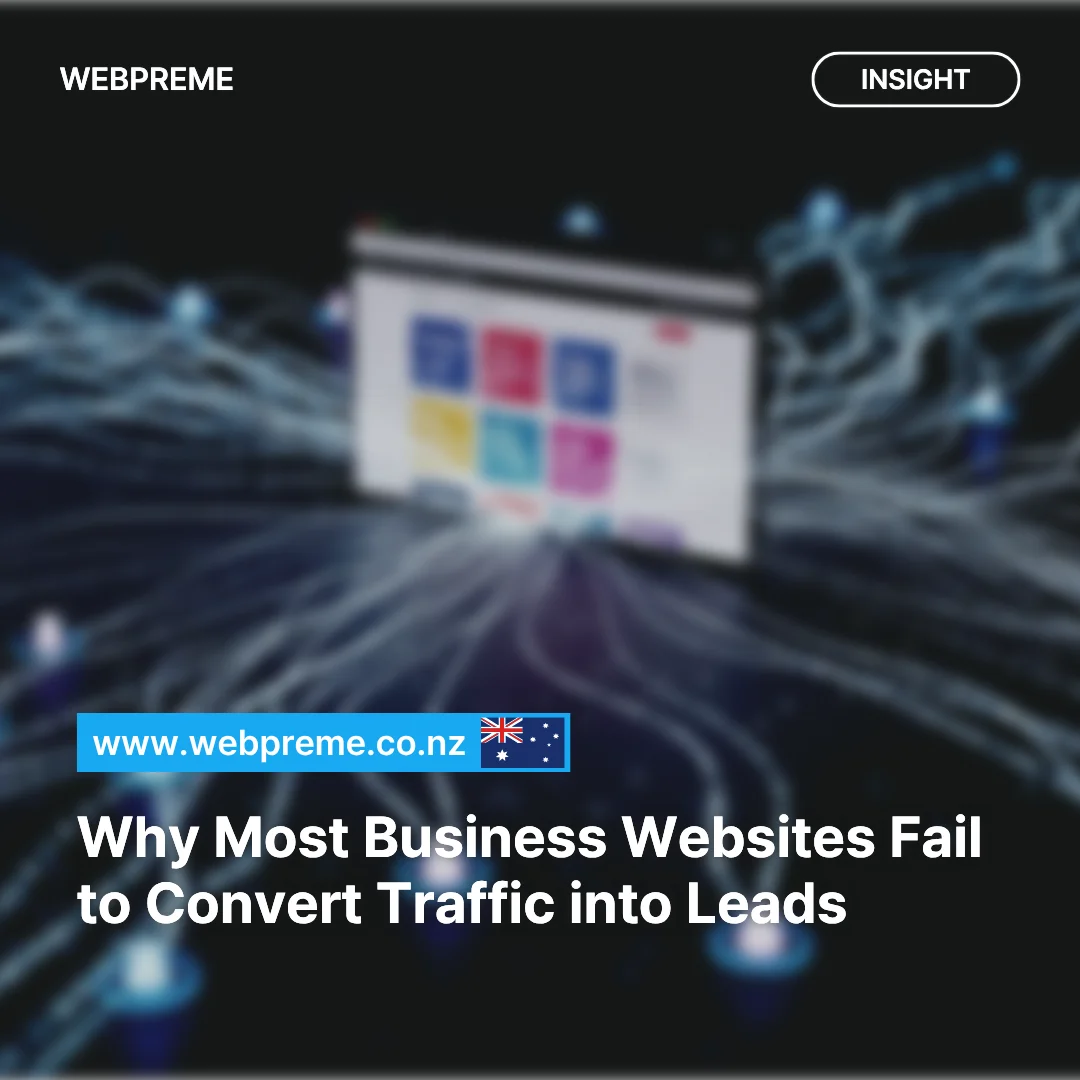 Why Most Business Websites Fail to Convert Traffic into Leads