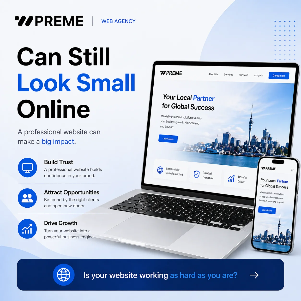 Can Still Look Small Online