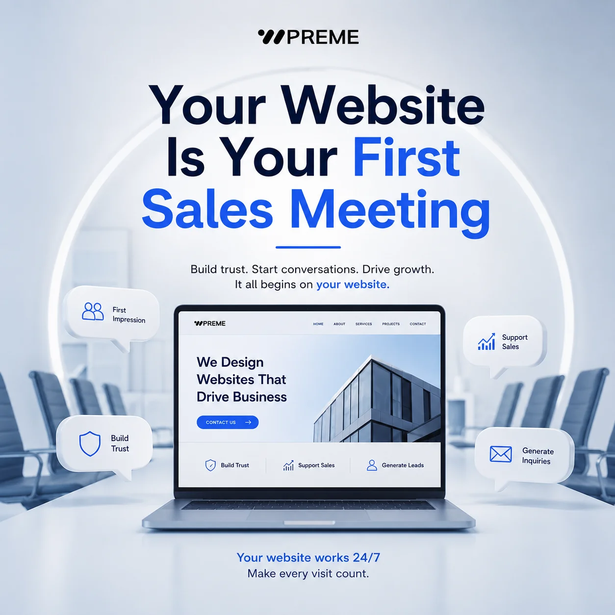 Your Website Is Your First Sales Meeting