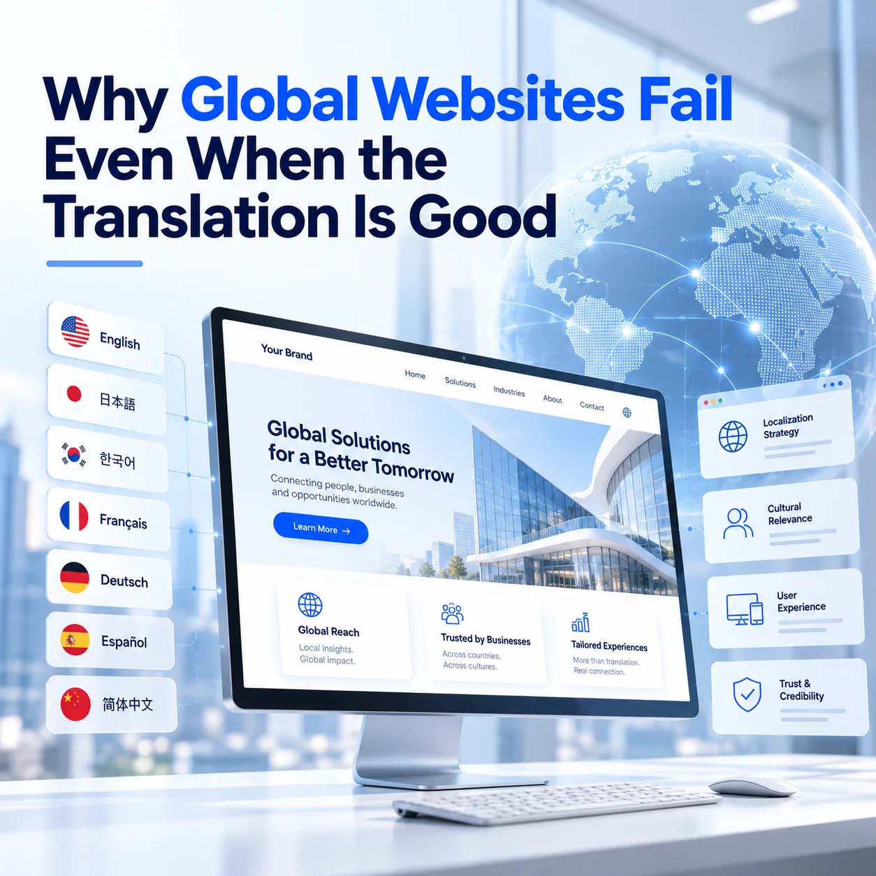 Why Global Websites Fail Even When the Translation Is Good 