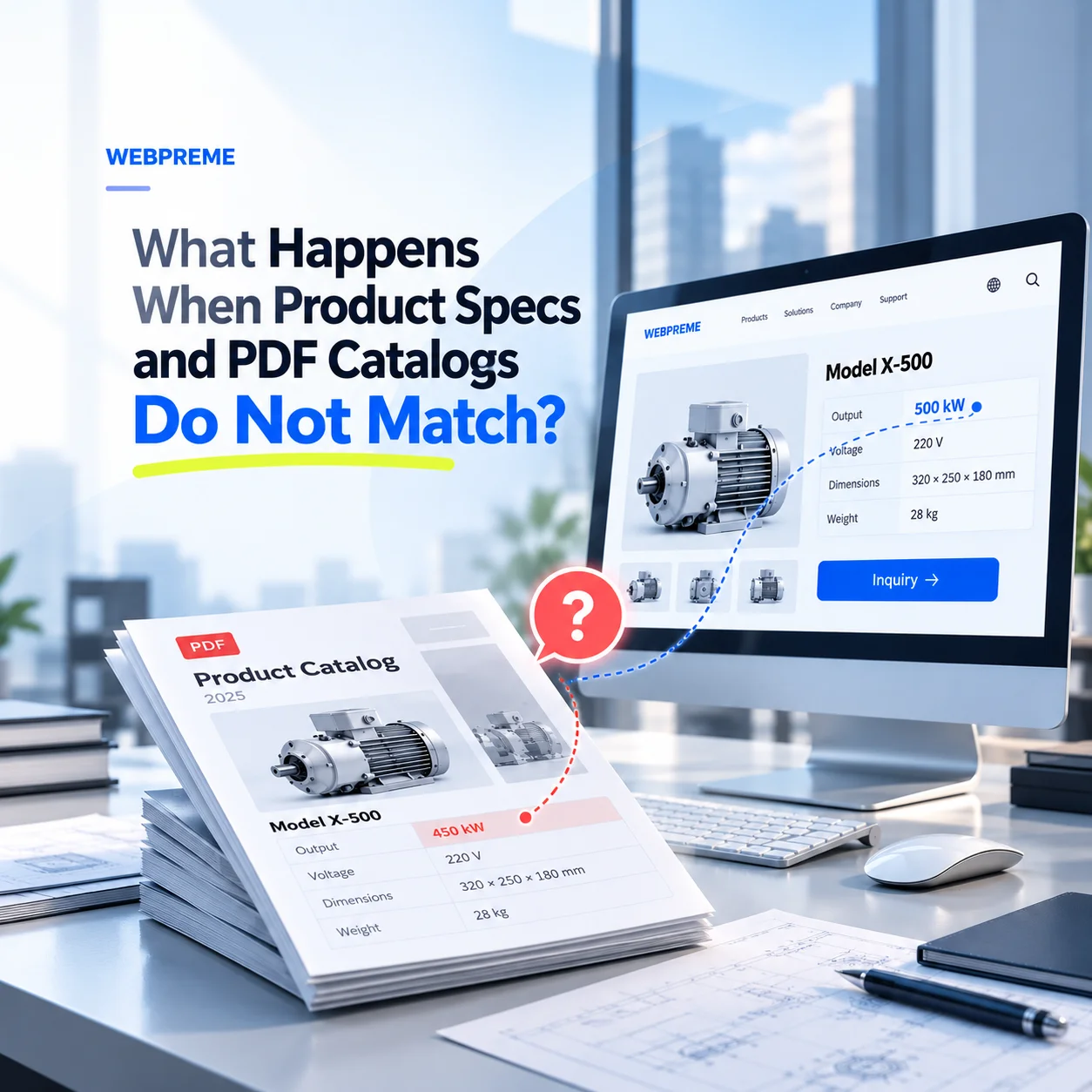 What Happens When Product Specs and PDF Catalogs Do Not Match?