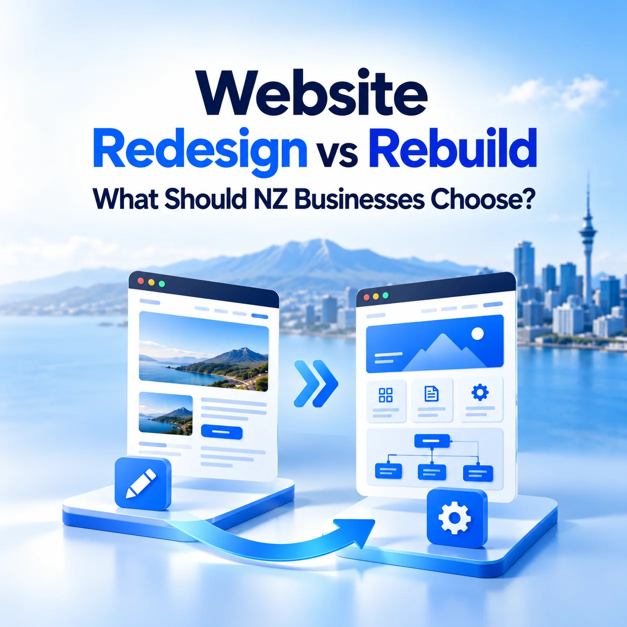 Website Redesign vs Rebuild: What Should NZ Businesses Choose?