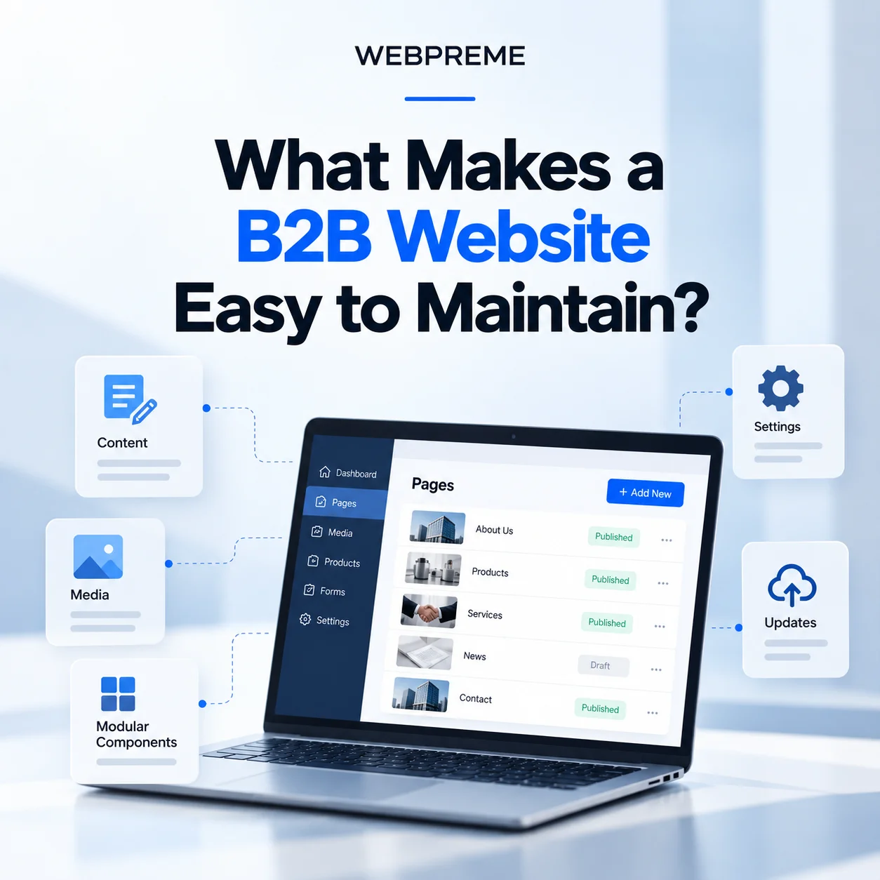What Makes a B2B Website Easy to Maintain?