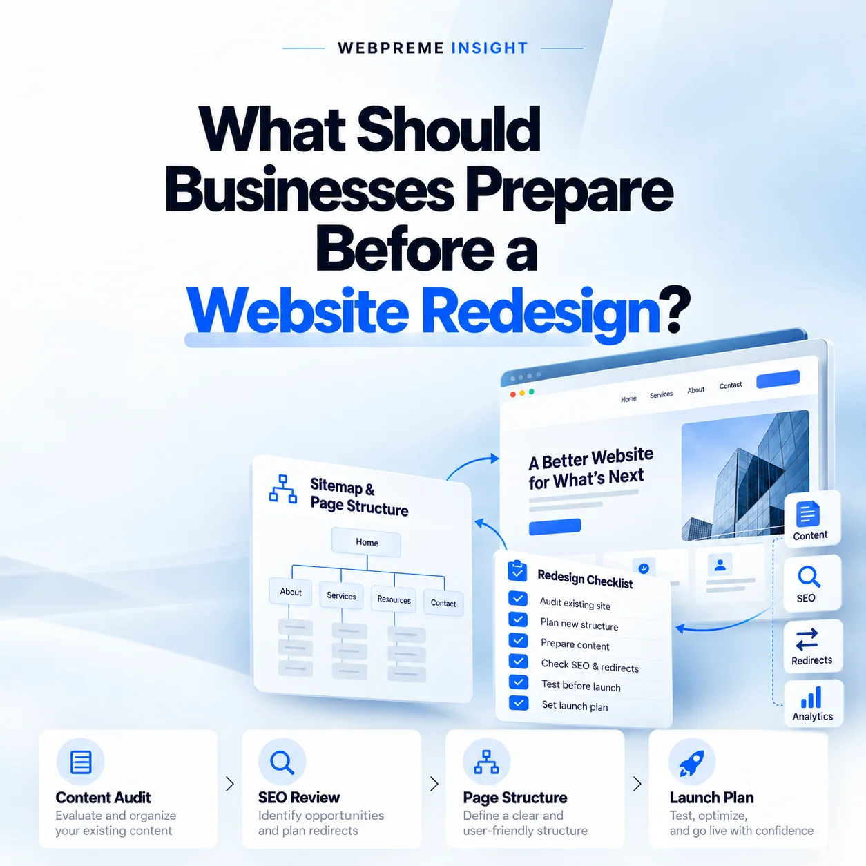 What Should Businesses Prepare Before a Website Redesign?